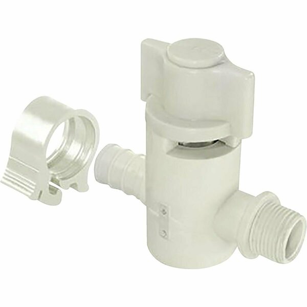 Flair-It PEXLock 1/2 In. x 3/8 In. Straight Compression Valve 30888